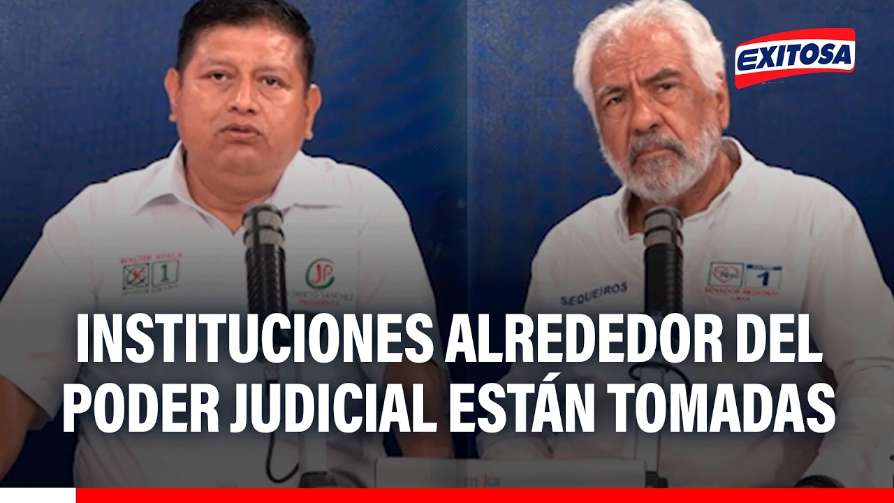 🔴🔵 Instituciones alrededor del Poder Judicial están tomadas