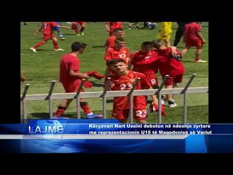Kërçovari Nart Useini debuton në ndeshje zyrtare me reprezentacionin U15 të Maqedonisë së Veriut