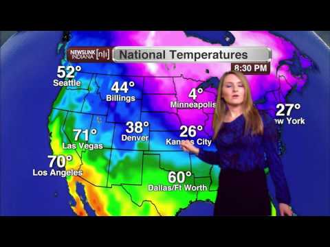 NewsLink Indiana Weather Ellyn Fritz February 10 2016