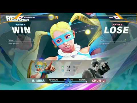 SFV: RZR Fuudo vs MOV - EVO 2016 Top 8