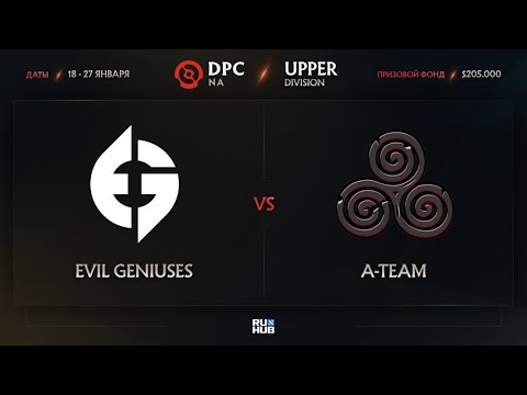 Evil Geniuses vs A-Team, Dota Pro Circuit 2021: S1 - NA, bo3, game 2 [Jam & Eiritel]