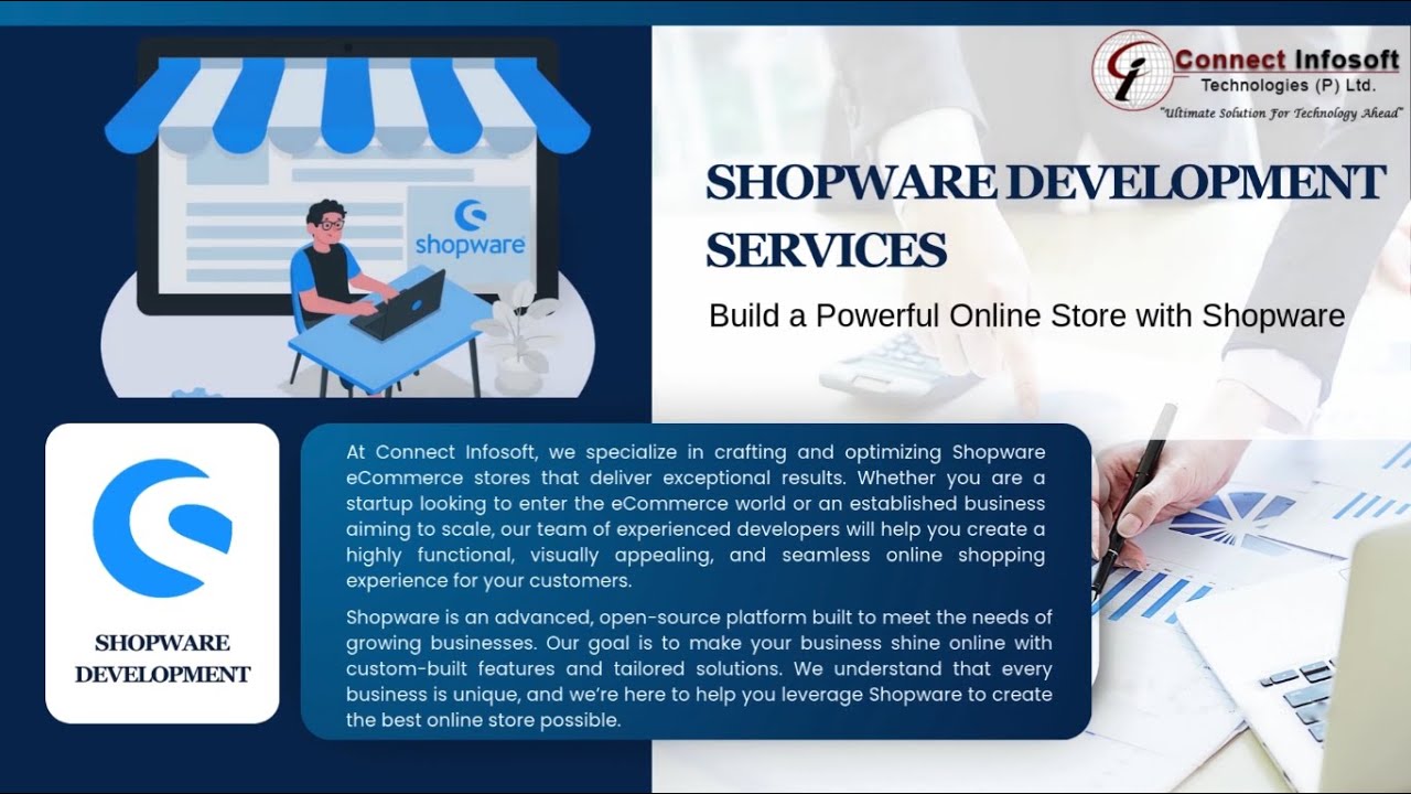 Transform Your eCommerce with Expert Shopware Development Services | Connect Infosoft