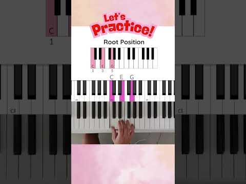 C Major Chord in 3 Positions | Piano Chord Inversions for Beginners (Part 8)