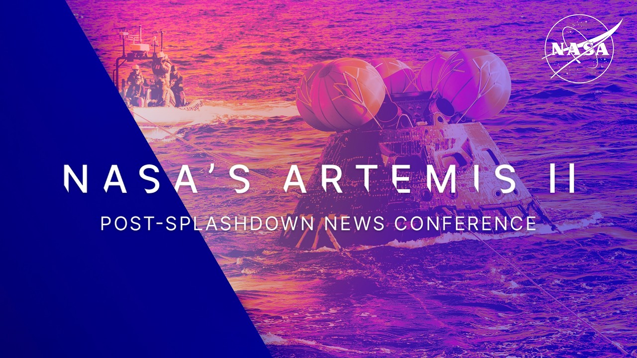 NASA's Artemis II Post-Splashdown News Conference (April 10, 2026) - YouTube