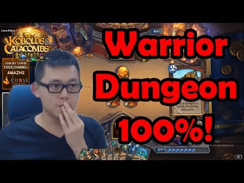 Warrior Dungeon Run Super Strong Deck (KnC, Hearthstone)