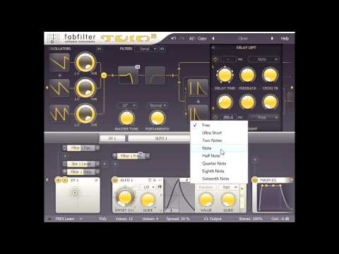 Sound design with FabFilter Twin 2 - Part one