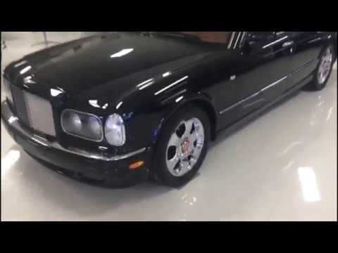 2001 Bentley Arnage Red Label, 19k Miles, Piano Black Ebony Wood, Gorgeous!