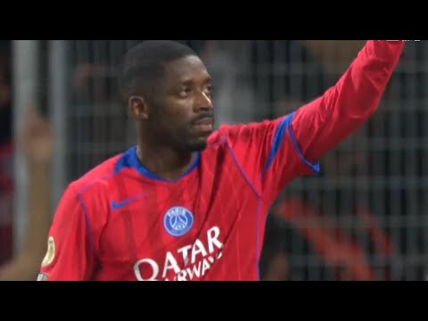 But de Ousmane Dembele | Toulouse vs PSG 3-6 | Résumé | Ligue 1 25