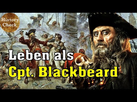 What was life like as Captain Blackbeard in the early 18th century?