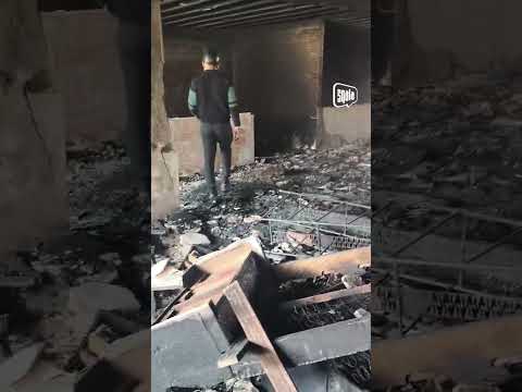 Chachapoyas: Escombros tras incendio en Móviles Amazonas