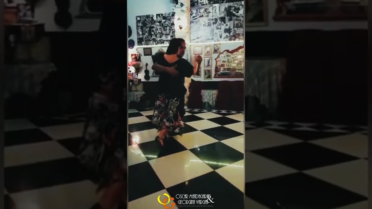 #milonga #tango #tangodebuenosaires Georgina Vargas Oscar Mandagaran