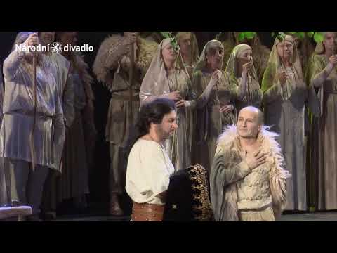 Libušina věštba-Libuše v Národním divadle