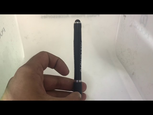 Vídeo relacionado con Wanapix | Bolígrafo Personalizado con Luz | Bolígrafo Luminoso con el Nombre, Texto o Logo que quieras | Tinta Azul (Personalizado por 1 cara - Luz Amarilla)