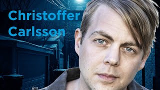 Christoffer Carlsson med boken Brinn mig en sol