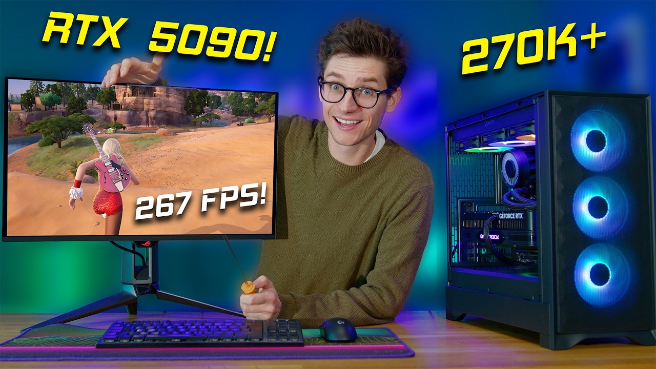 The MOST POWERFUL Gaming PC?!👌RTX 5090 & Ultra 270K Plus