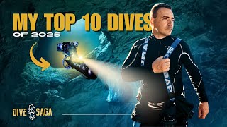 My TOP 10 DIVES of 2025 | Cave Diving, Wreck Diving & Exploration | DiveSAGA Christmas Special ✨