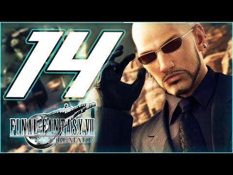 Final Fantasy VII Remake - Gameplay Walkthrough Part 14 Angel in the Slums! Rude Boss Battle (ps4)