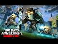 I Survived 100 Days In A DARK SOULS RPG In Minecraft Hardcore
