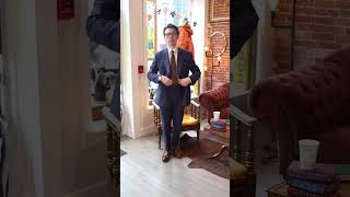 The aesthetic that a well cut double breasted suit gives is unmatched! 