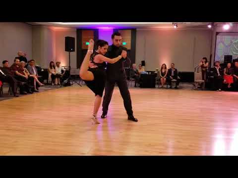 Performance by Clarisa Aragon & Jonathan Saavedra at Nora's tango week on July 1, 2018