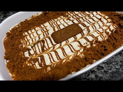 No bake biscoff cake 