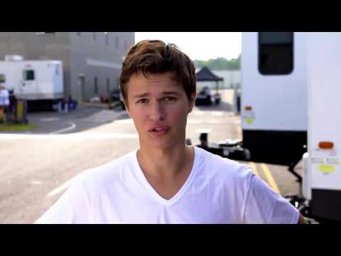 Ansel Elgort has a Message from the INSURGENT Set
