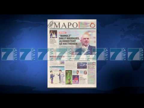 SHTYPI I DITES ME TITUJT E GAZETAVE E MARTE 18 KORRIK 2017 - News, Lajme - Kanali 7