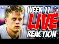LIVE NFL Week 11 Reaction & Week 12 Look Ahead | Forward Progress Presented By Pinnacle