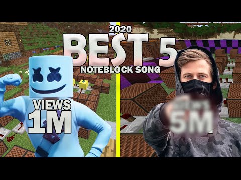 BEST 5 MINECRAFT NOTEBLOCK SONG 2020