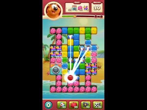 Toon Blast Level 6844 - NO BOOSTERS 🐻🐺🐱 | SKILLGAMING ✔️