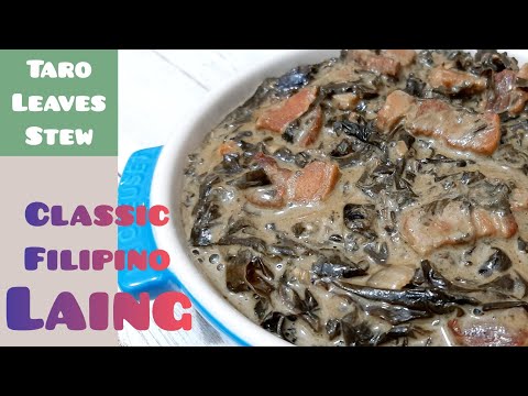 Easy-to-Follow LAING Recipe (Dried Taro Leaves in Coconut Milk) | Len Inspires Ep 61