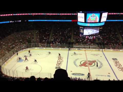 NJ Devils Damien Brunner Goal