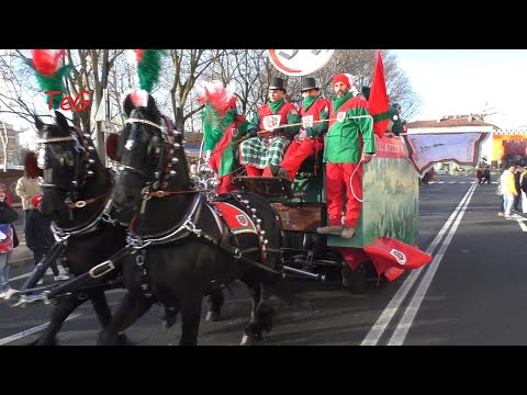 Inquadramento carri da getto - 4 febbraio  - Carnevale Ivrea 2024