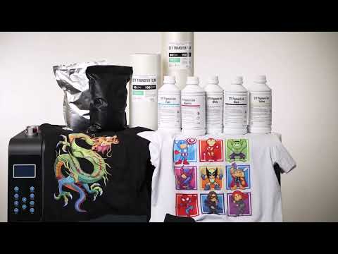 Чернила для DTF печати PRO INK набор CMYKW по 1000г - фото 1 - id-p1496998147