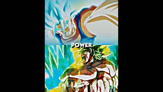 DBS Vegito vs DBS Broly #edit #shorts #viral #vs #vegito #show #goku #broly #dragonball #tv #fusion