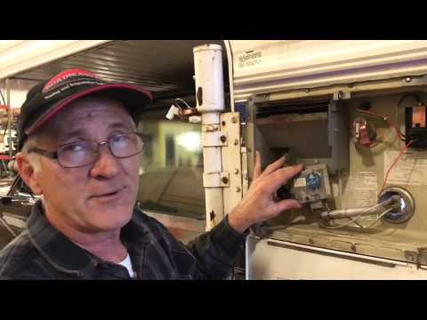YouTube video about: How to adjust pilot light on rv water heater?