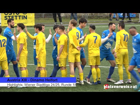 Highlights Austria XIII - Dinamo Helfort, Wiener Stadtliga 24/25
