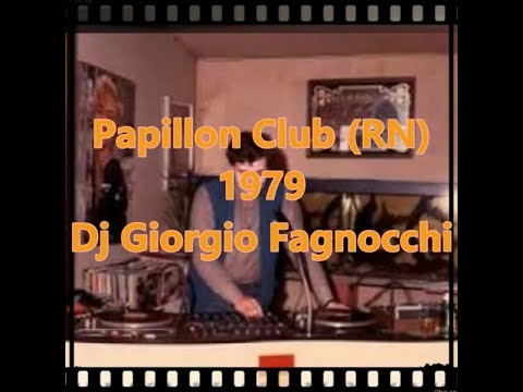 Papillon Club (RN) 1979  Dj Giorgio Fagnocchi