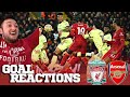 Mane, Jota, Salah & Minamino Goal Reactions | LFC Fan Reacts To Liverpool 4-0 Arsenal