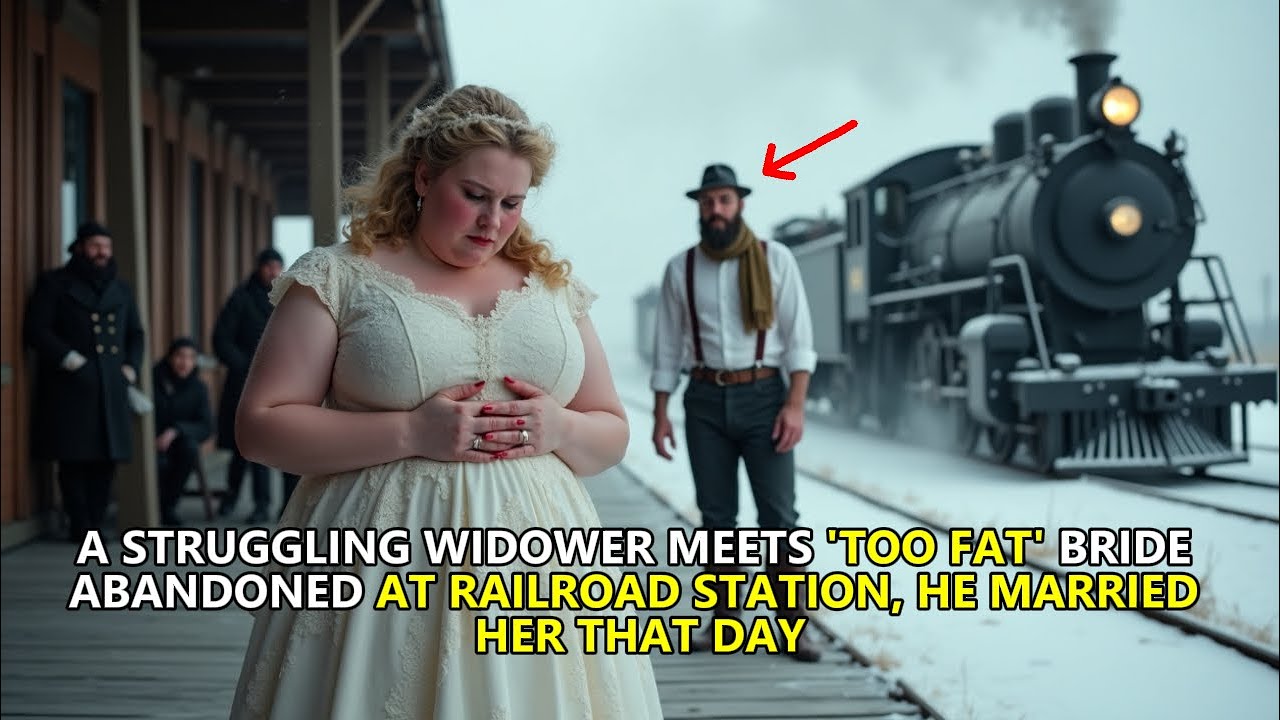 A Struggling Widower Meets 'Too Fat' Bride Abandoned at Railroad Station, He Married Her That Day