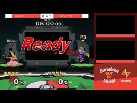 Defiant (Peach) vs. Apathy (Fox) | SSBM-S LT24 | SOoS