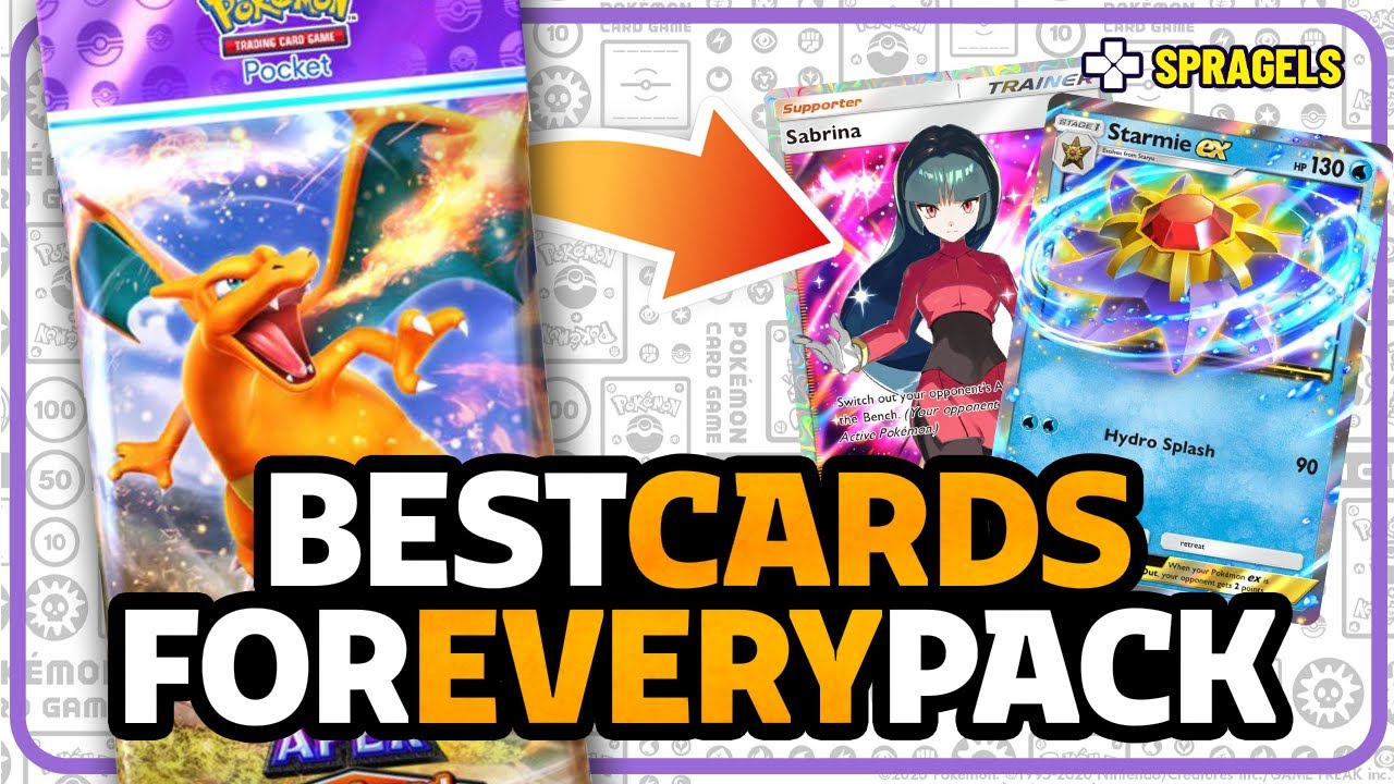 The BEST Cards In Each Pack | Pokemon TCG Pocket Genetic Apex