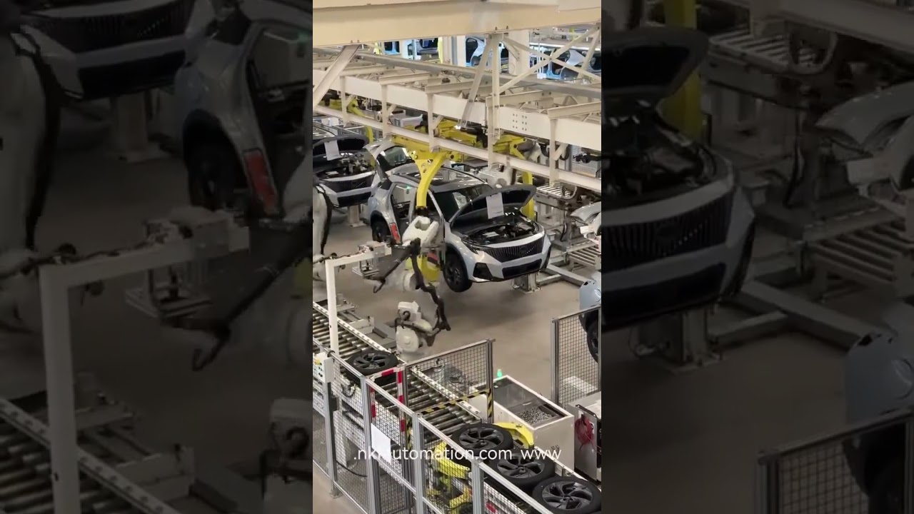 Case demonstration of kuka robot automated in BIW. #robot #robotics #automated #automobile #machine