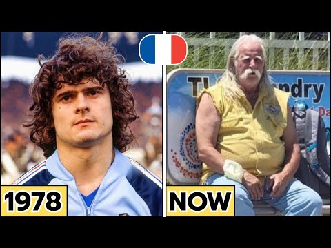 🇫🇷 France ⚽ World Cup 1978 Squad – Then and Now