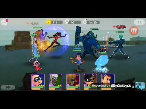 Disney Heroes Battle Mode Felix & Frozone Complete HERO DISK FROZONE (Malay)