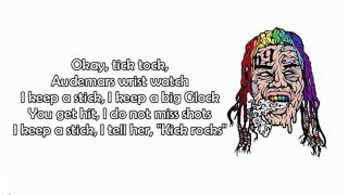 6ix9ine - Tic Toc Feat. Lil Baby (LYRICS/LETRA)