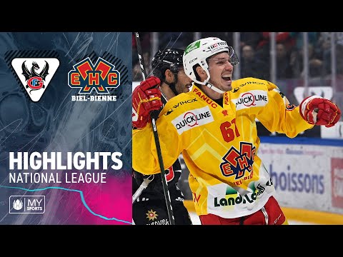 Fribourg vs. Biel 0:1 – Highlights National League