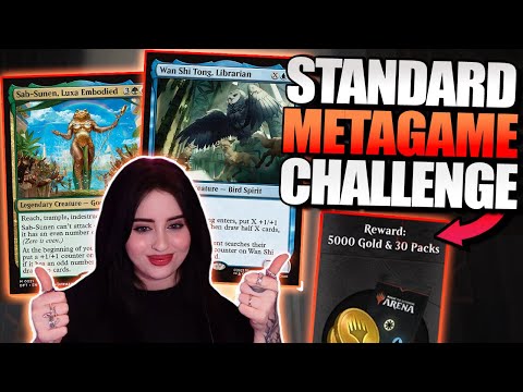 WINNING the Metagame Challenge with the BEST Deck in Standard?! | MTG Arena