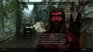 Skyrim Mod of the Day - Episode 31: Demonic Race/Useful Training Dummies/Hunters Tundra Camp