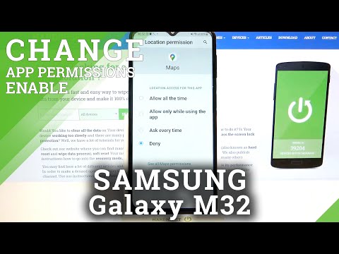 How to Manage App Permissions on SAMSUNG Galaxy M32 – Apps Settings